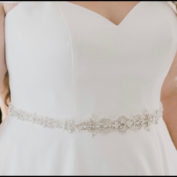 Beautiful beaded bridal belt